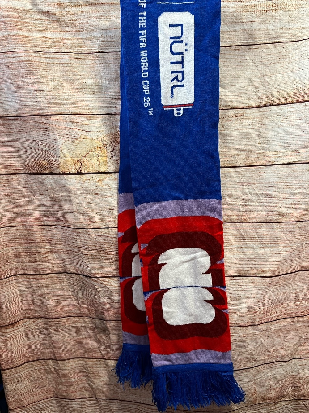 2026 FIFA World Cup scarf-Nutrl vodka seltzer promotional item-NEW
